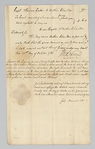 Thomas Caton’s debt to Arthur Charleton