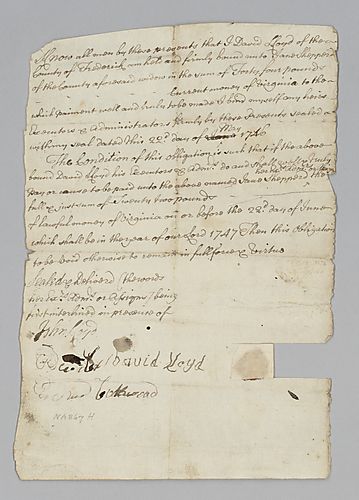 David Lloyd’s debt to [James] Sheppard