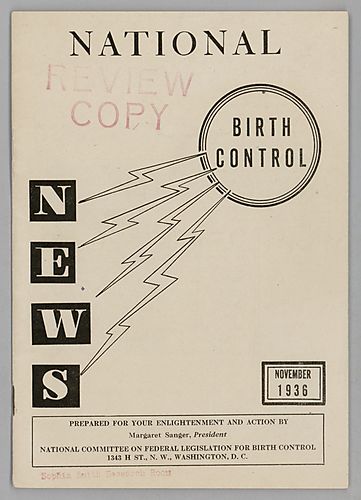 National News, Birth Control Pamphlet