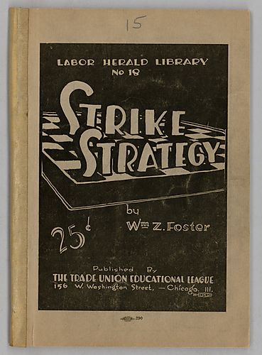 Strike Strategy, By William Z. Foster