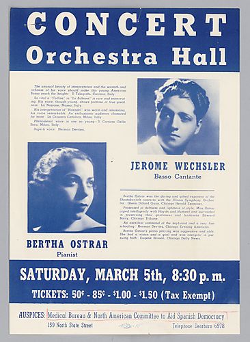 Medical Bureau & North American Committee to Aid Spanish Democracy Flyers (2)