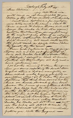 From William B. Foster to William Foster, Jr.
