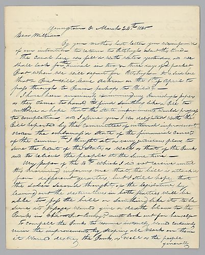 From William B. Foster to William Foster, Jr.