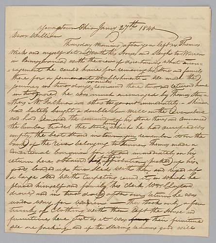 From William B. Foster to William Foster, Jr.