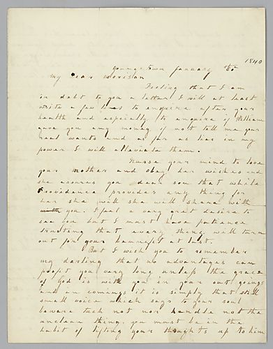 From Eliza C. Foster to Morrison Foster