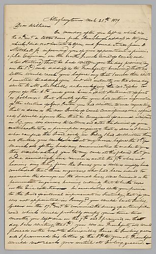 From William B. Foster to William Foster, Jr.