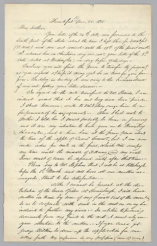 From William Foster, Jr., to William B. Foster