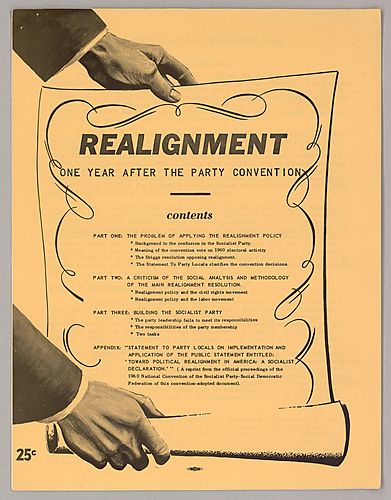 "Realignment", One Year After the Party Convention