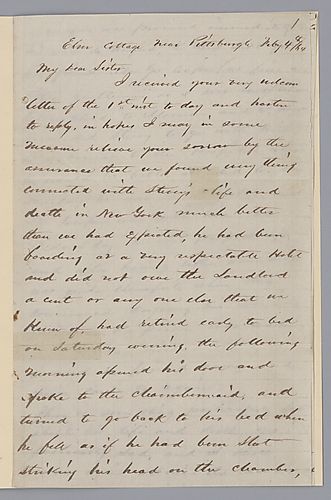 From Henry Foster to Ann Eliza Buchanan
