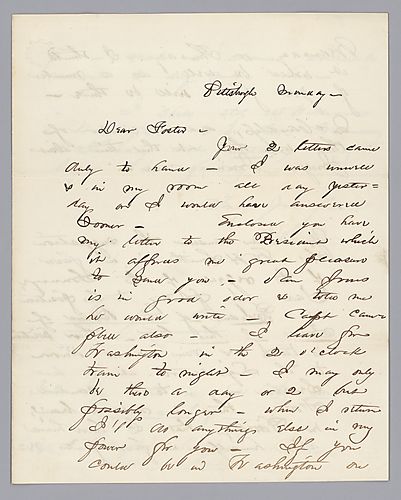 Letter from R. Biddle Roberts to Morrison Foster