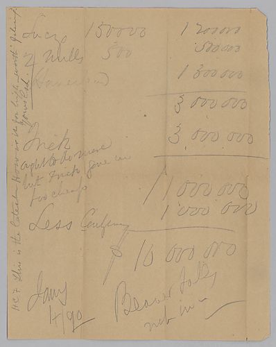 Carnegie writes from New York, [N.Y.] with figures on rails and pig iron