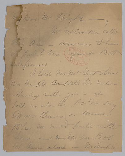 Carnegie writes on the purchase of Pittsburgh and Western Railroad stock and that, when the deal is finalized, aid should be given to thwart Baltimore and Ohio Railroad interference