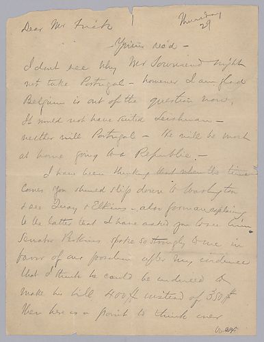 Carnegie writes on the price per ton in the government in the government armor contracts as well as the current poor business and market outlooks