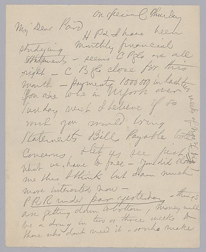 Carnegie writes on the finances of Carnegie Brothers and Company and Carnegie Phipps and Company. He then writes on billet and pig iron markets and shipping rates