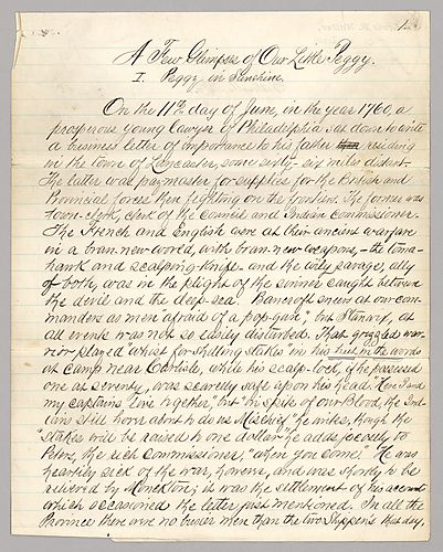 Lewis Burd Walker Letters and Papers