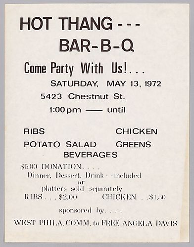 "Hot Thang---Bar-B-Q" Flyer