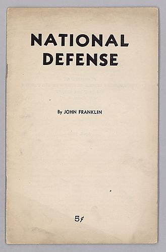 National Defense, by John Franklin