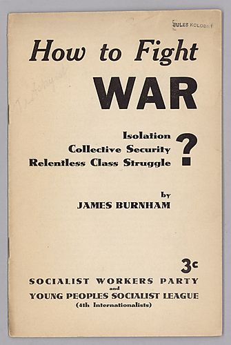 How to Fight War, By James Burnham