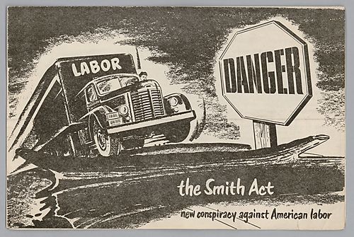 "The Smith Act", New Conspiracy Against American Labor