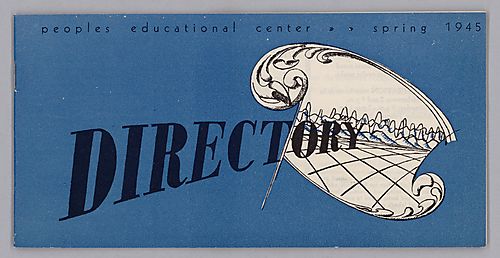 Peoples Educational Center Directory (Spring)