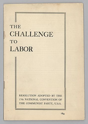 "The Challenge to Labor"
