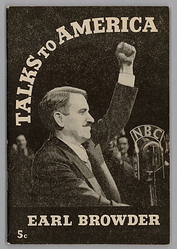 "Talks to America", By Earl Browder
