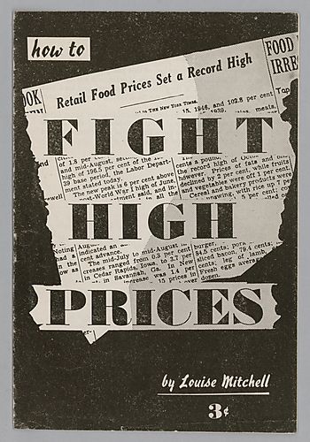 "How to Fight High Prices", By Louise Mitchell