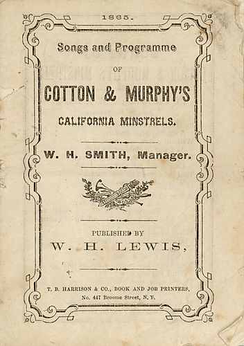 Cotton & Murphy's programme