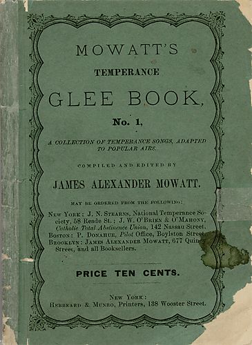 Temperance glee book no. 1