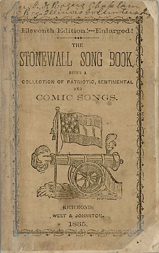 Stonewall song book
