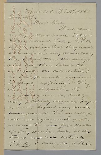 To his brother, Morrison
