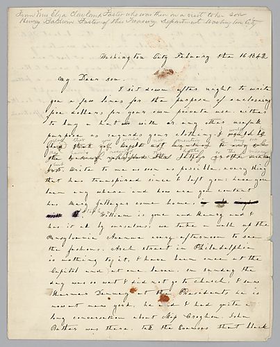 From Eliza C. Foster to Henry Foster