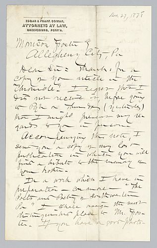 From Frank Cowan to Morrison Foster