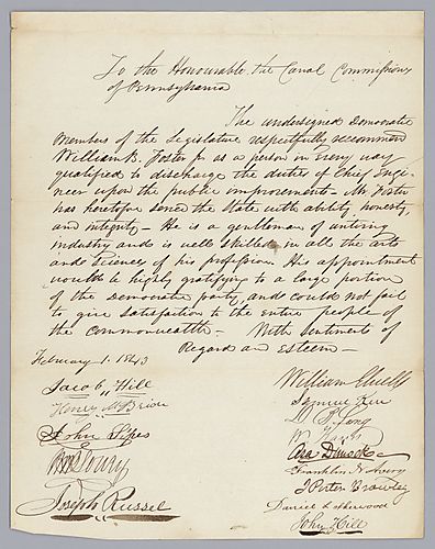From Jacob Hill to PA Canal Commission