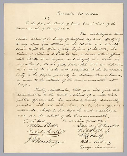 From C.S. Ward to PA Canal Commission