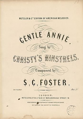 Gentle Annie; arr