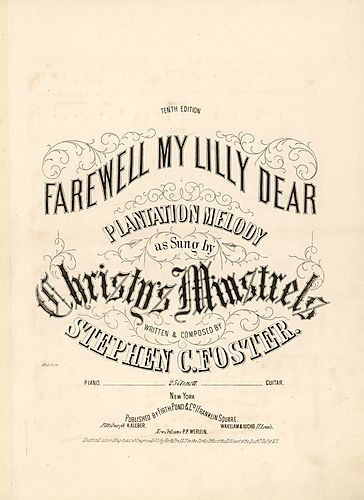 Farewell my Lilly dear