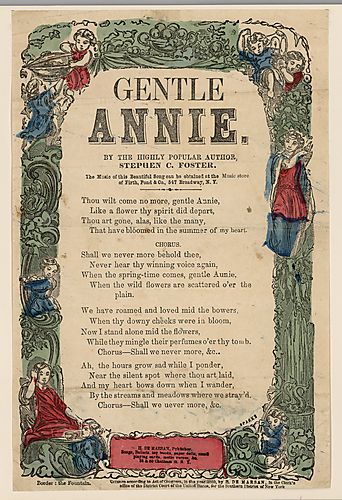 Gentle Annie. Text Text