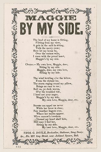 Maggie by my side. Text Text