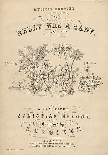 Nelly was a lady; arr