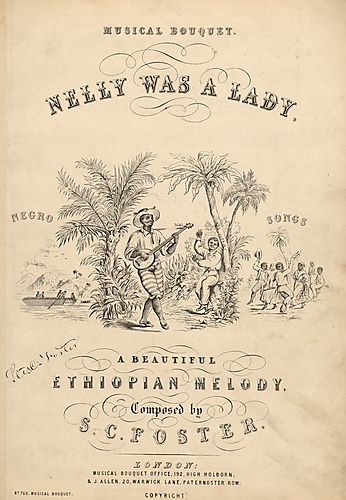 Nelly was a lady; arr