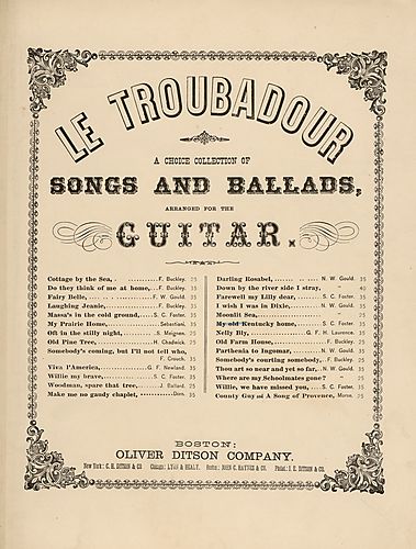 My old Kentucky home, good night; arr