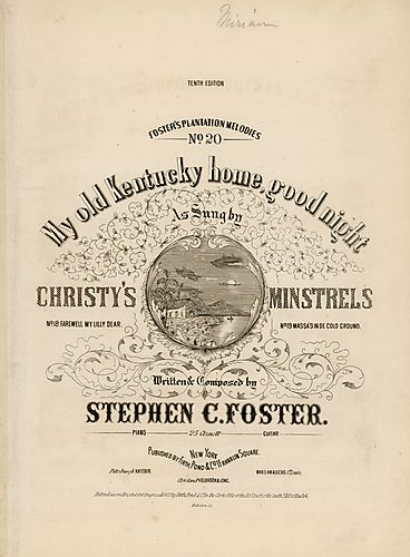 My old Kentucky home, good night