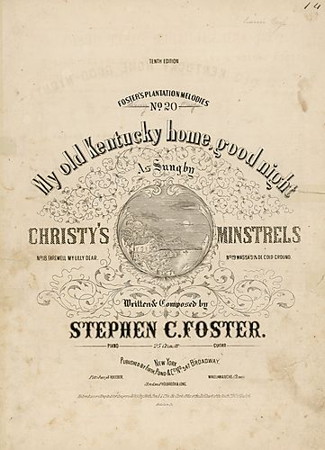 My old Kentucky home, good night