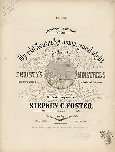 My old Kentucky home, good night