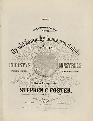 My old Kentucky home, good night