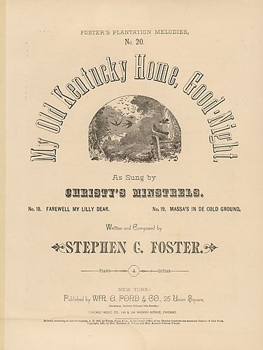 My old Kentucky home, good-night