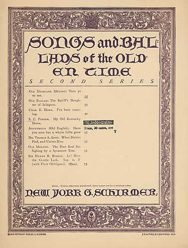 My old Kentucky home, good night; arr