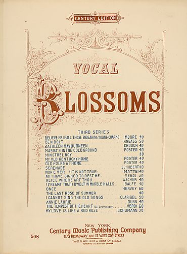 My old Kentucky home, good night; arr