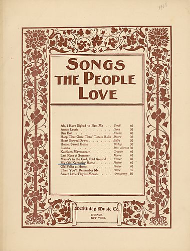 My old Kentucky home, good night